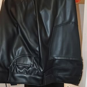 Faux leather